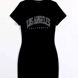 Black Short Dress Graphic